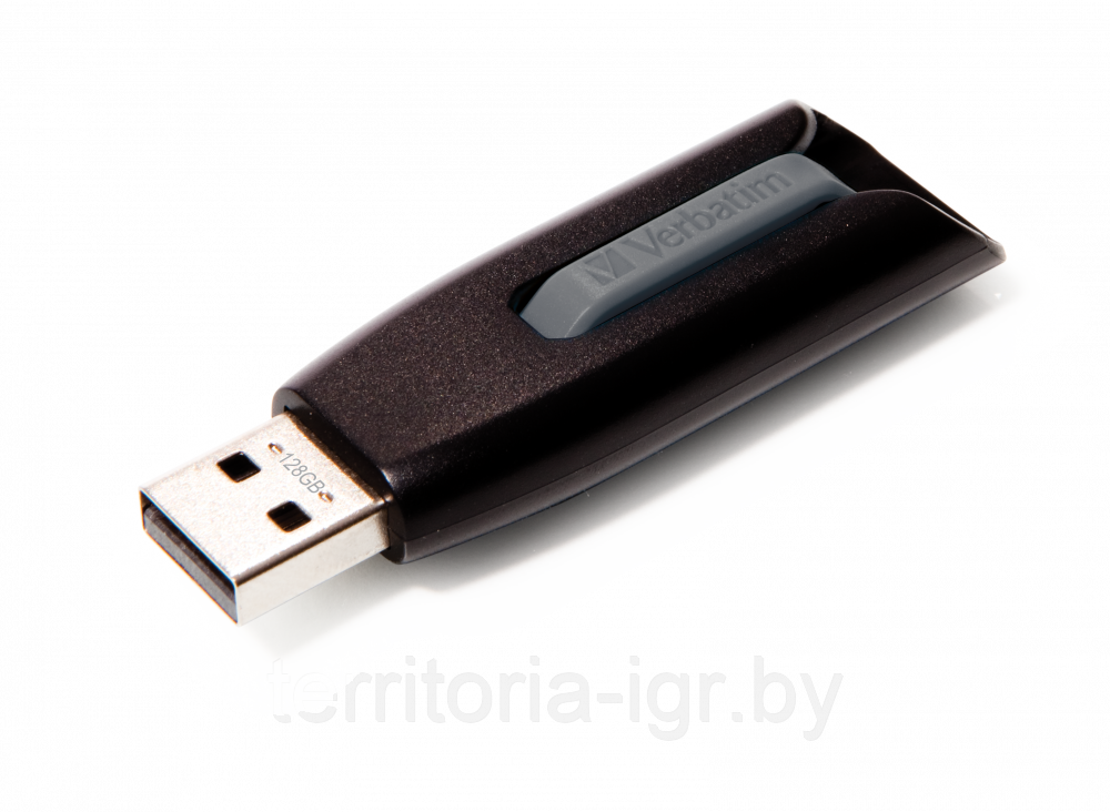 USB-накопитель 128GB Store 'n' Go USB 3.0 V3 черный Verbatim - фото 4 - id-p117099176