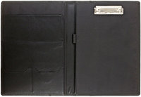 Папка деловая из натуральной кожи Versado, 235 × 325 мм, черная