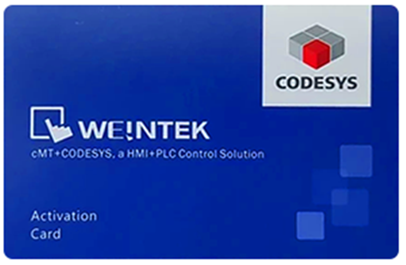 Weintek RZ0CDS000 Карта активации лицензии CODESYS cMT3072, cMT3090, cMT3151 (TBA) - фото 1 - id-p116773366