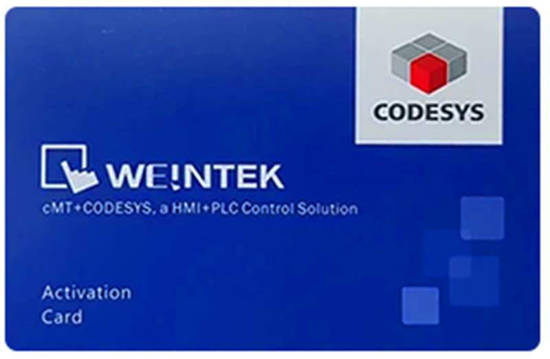 Weintek RZ0CDS000 Карта активации лицензии CODESYS cMT3072, cMT3090, cMT3151 (TBA)