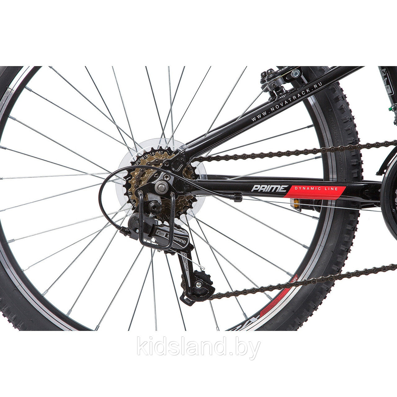 Велосипед Novatrack Prime V 24" (черный) - фото 6 - id-p117106963