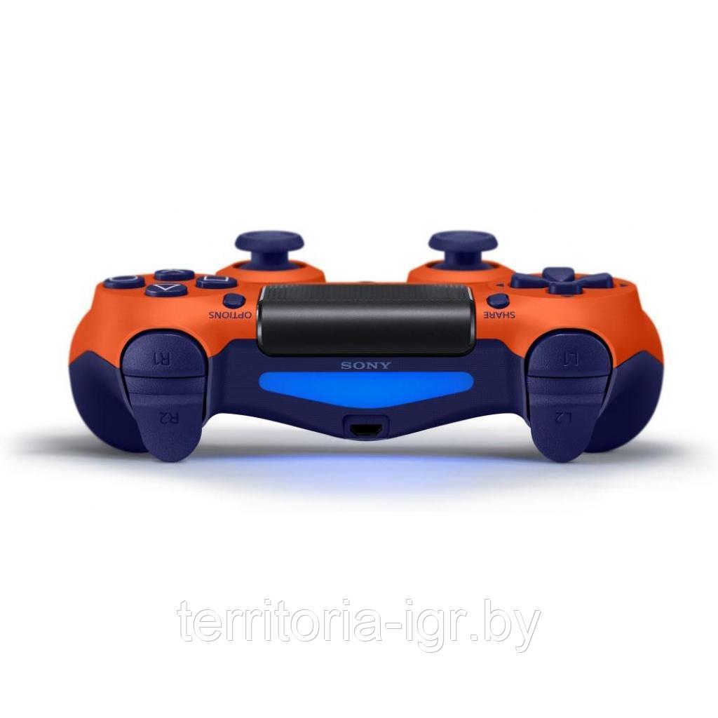 Геймпад Sony PS4 беспроводной DualShock 4 Wireless Controller оранжевый (orange) [CUH-ZCT2E] v2 Оригинал - фото 3 - id-p117107169