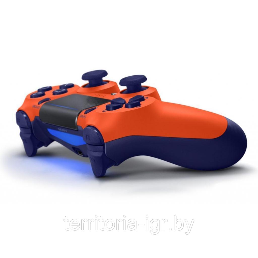 Геймпад Sony PS4 беспроводной DualShock 4 Wireless Controller оранжевый (orange) [CUH-ZCT2E] v2 Оригинал - фото 4 - id-p117107169