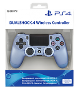 Геймпад Sony PS4 беспроводной DualShock 4 Controller титановый синий (Titanium Blue) [CUH-ZCT2E] v2 Оригинал