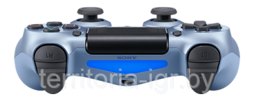 Геймпад Sony PS4 беспроводной DualShock 4 Controller титановый синий (Titanium Blue) [CUH-ZCT2E] v2 Оригинал - фото 3 - id-p117107185