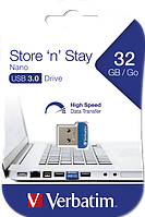 32Gb USB 3.0 Verbatim StoreNStay Nano