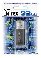 32Gb USB FlashDrive Mirex UNIT BLACK