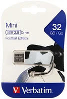 32Gb USB FlashDrive Verbatim Store N Go Football