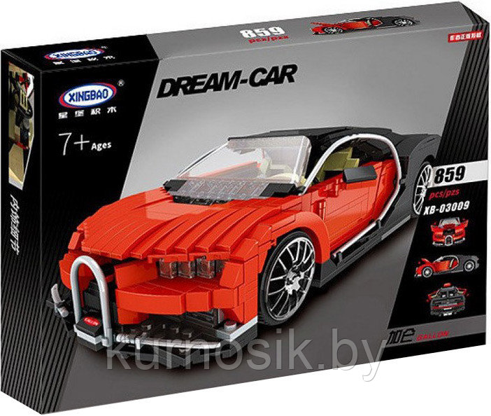 Конструктор Xingbao Technic «Bugatti Veyron» 859 деталей, арт. XB-03009