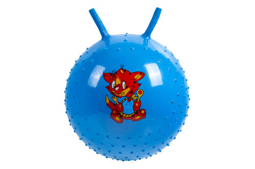 Мяч массажный с шипами (мяч "ёжик") Синий - фото 1 - id-p88295868