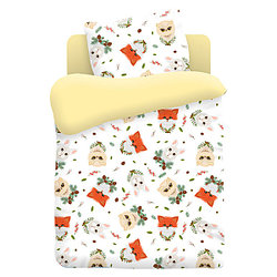 Детское постельное белье в кроватку «Непоседа» Лесные пушистики 587370 (Детский)