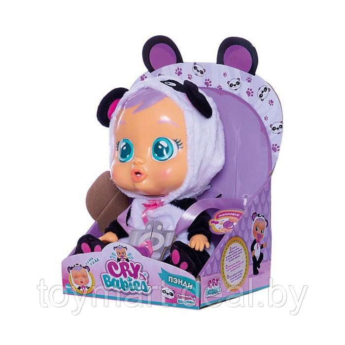 Imc toys. Cry Babies кукла Pandy. Плачущий младенец Crybabies. Крайс Бебис.