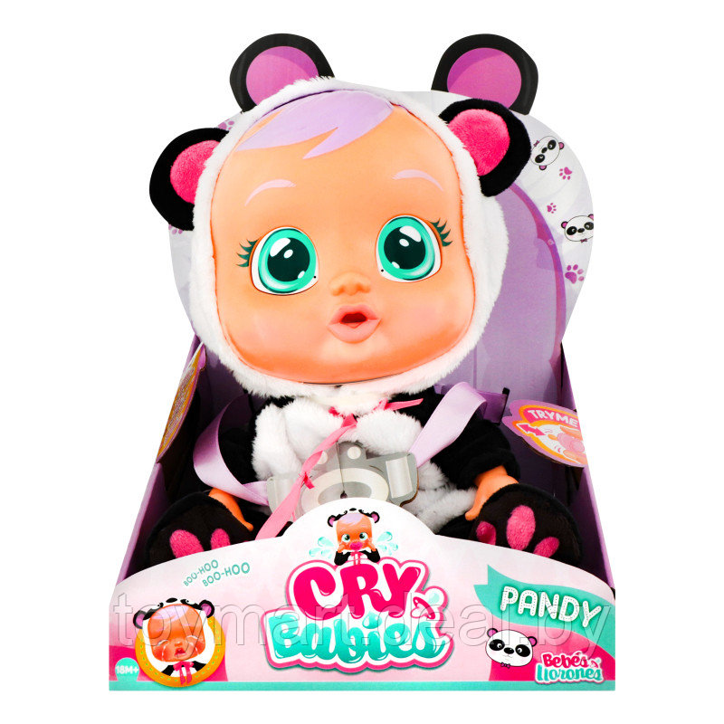 Интерактивная кукла плачущий младенец - Pandy, CRYBABIES IMC Toys 98213 - фото 3 - id-p117114363