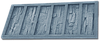 Форма полиуретановая для декоративного камня Гипсовая скала