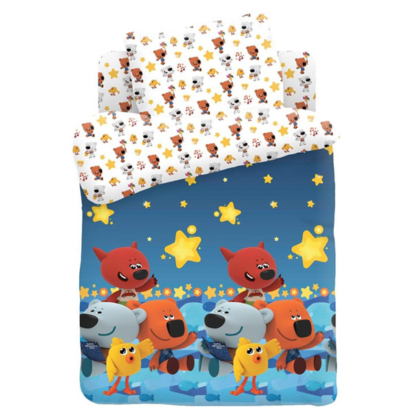 Детское постельное белье в кроватку «Ми-ми-мишки» Ночное небо 585889 (Детский)
