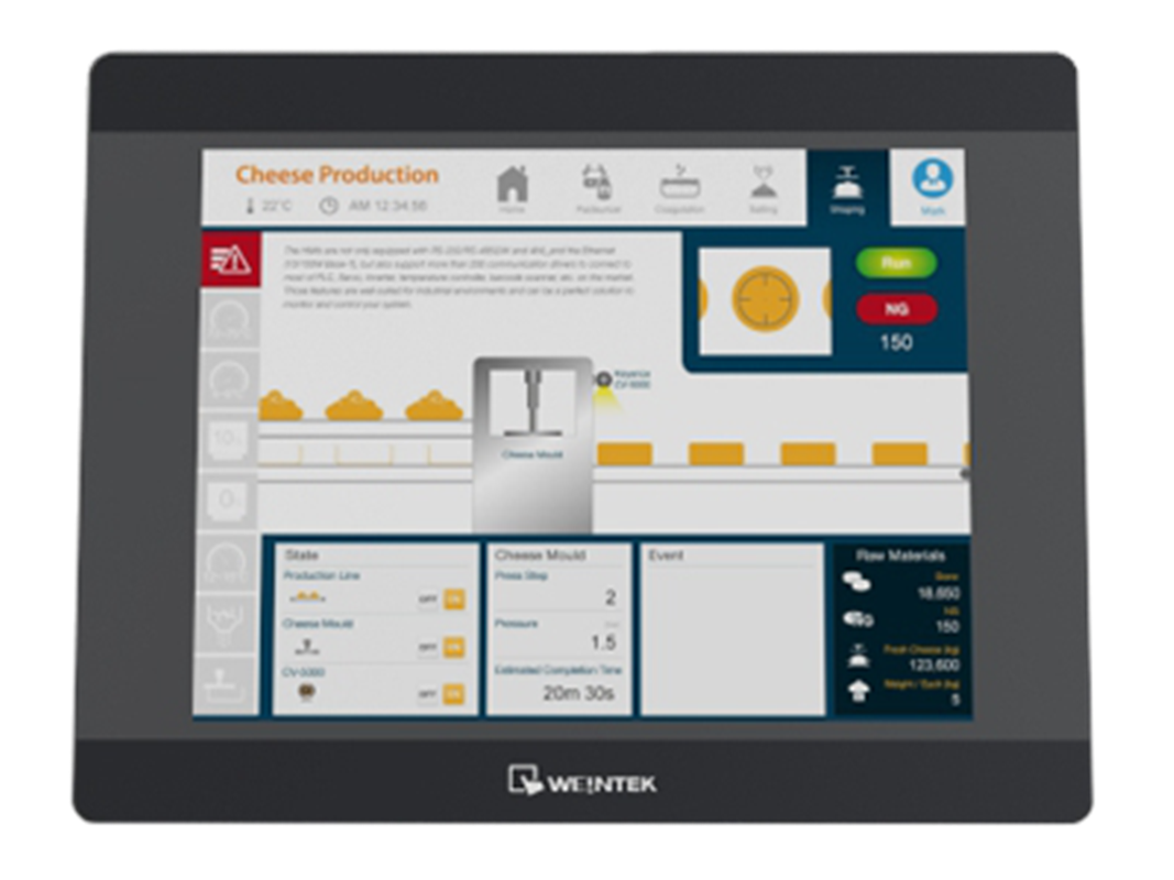 Weintek cMT3090X Программируемая панель оператора 9.7", 24В, OPC UA /MQTT