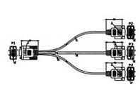 Weintek RZC004850 Соединительный кабель для панелей оператора серии MT8000, порт COM3