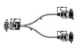 Weintek RZC002320 Соединительный кабель для панелей оператора серии MT8000, порт COM1