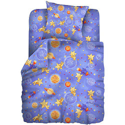 Детское постельное белье в кроватку «Кошки-мышки» Космостар 277998 (Детский)