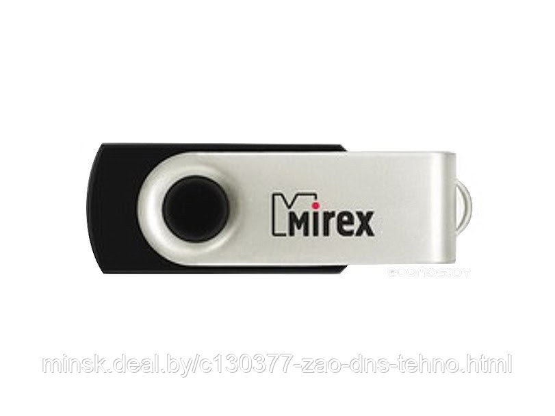 16Gb USB FlashDrive Mirex SWIVEL BLACK