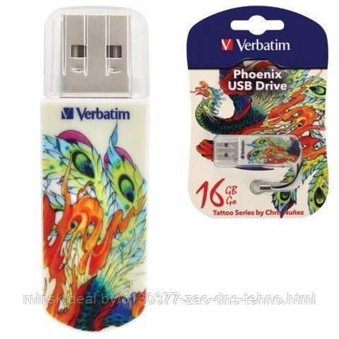 16Gb USB FlashDrive Verbatim Store N Go Phoenix 