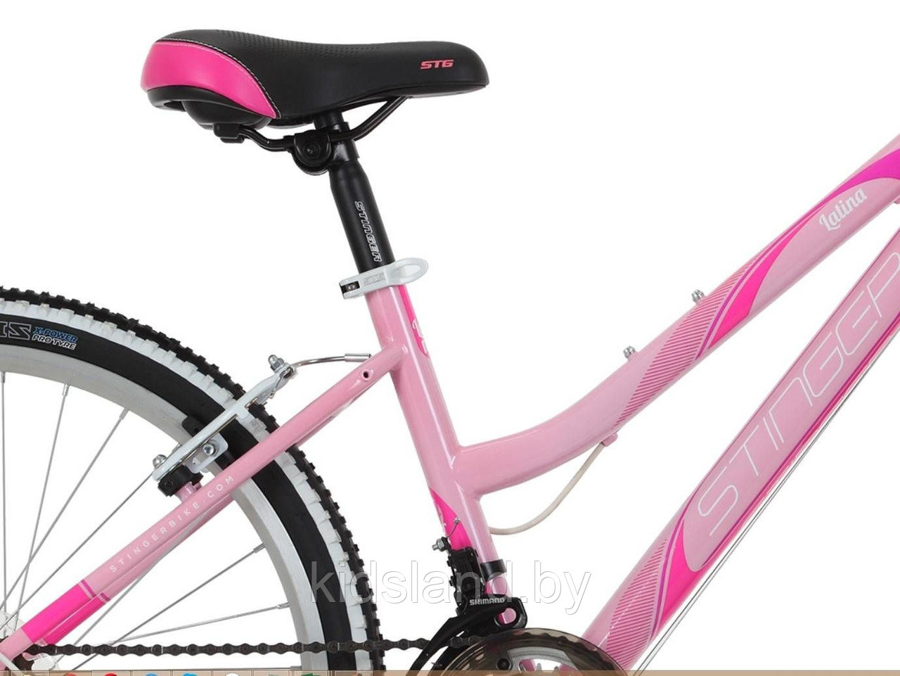 Велосипед Stinger Latina V 24" (розовый) - фото 4 - id-p117133825