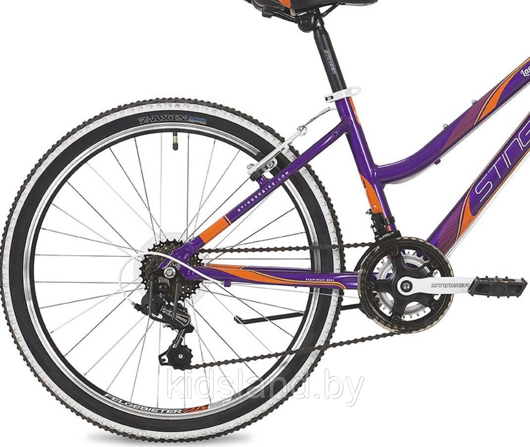 Велосипед Stinger Laguna V 24" (фиолетовый) - фото 3 - id-p117134753