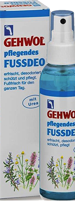 Спрей Геволь дезодорант для ног ухаживающий 150ml - Gehwol Pflegendes Fussdeo