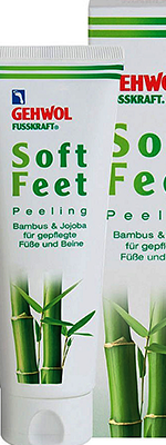 Пилинг Геволь Фусскрафт бамбук и жожоба 125ml - Gehwol Fusskraft Soft Feet Peeling