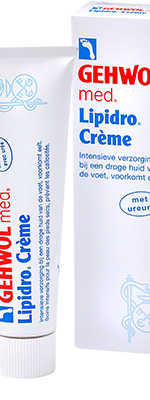 Крем Геволь Мед для увлажнения тонкой сухой кожи ног 125ml - Gehwol Med Lipidro-Creme