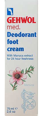 Крем Геволь Мед дезодорант для ног 75ml - Gehwol Med Deodorant Foot Cream