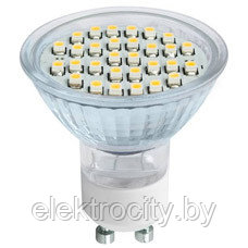 Лампа светодиодная PAR16-3Вт-220В-4000K-GU 10 SMD TDM
