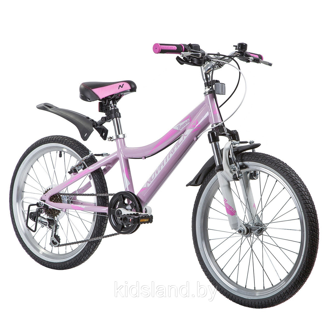 Велосипед Novatrack Novara V 20" (розовый) - фото 2 - id-p117157881