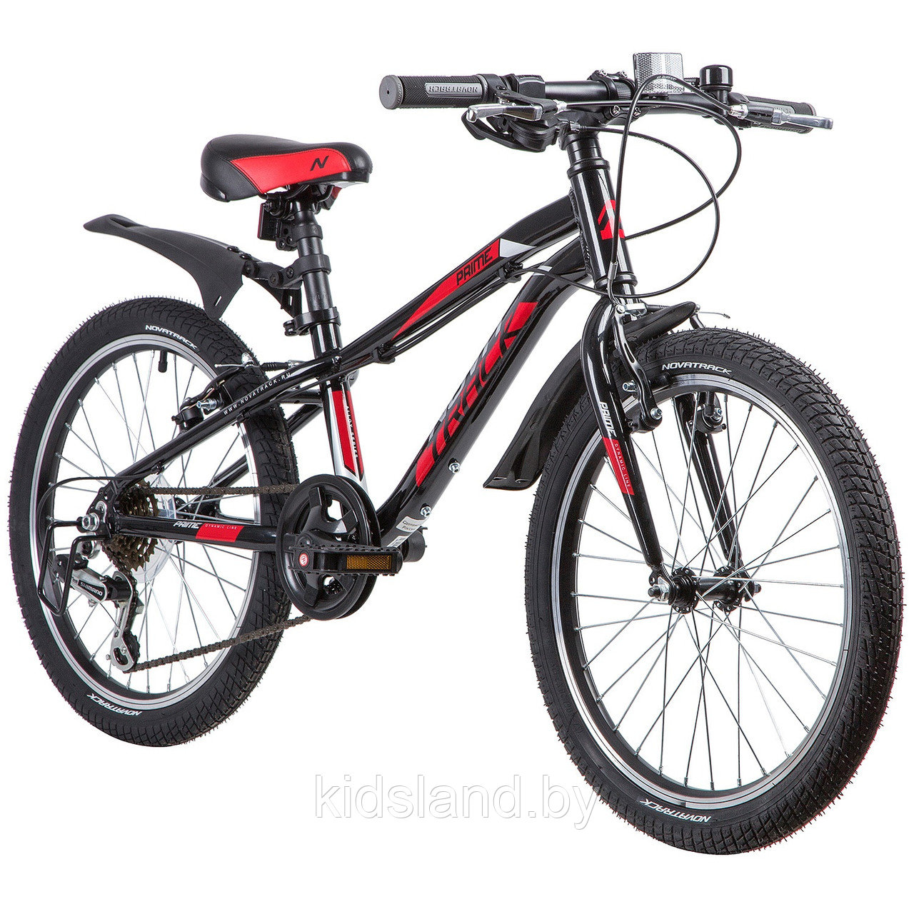 Велосипед Novatrack Prime V 20" (черный) - фото 2 - id-p117158355
