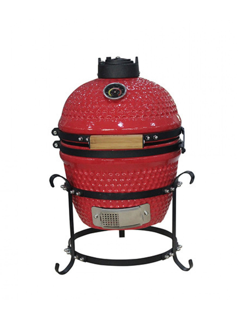 Гриль керамический Kamado A-13 настольный красный - фото 2 - id-p117160123