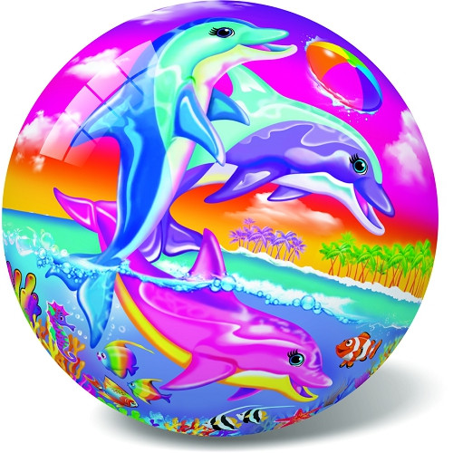 Мяч "Счастливые Дельфины", 23 см