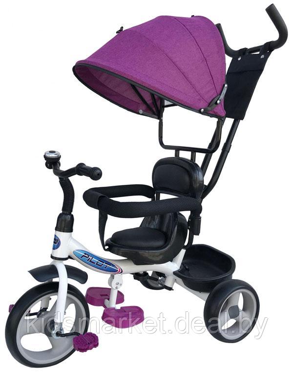 Велосипед детский Trike Pilot 2020 колеса ПВХ цвет фиолетовый - фото 1 - id-p117161495