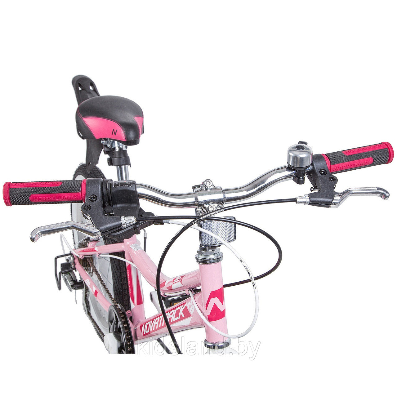Велосипед Novatrack Alice V 20" (розовый) - фото 3 - id-p117162123