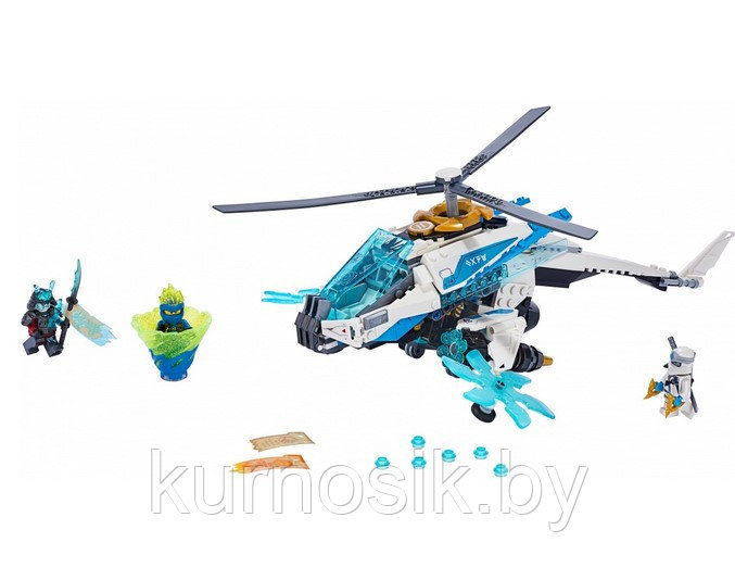 Конструктор LARI Ninjago Шурилёт 379 дет., арт. 11328 - фото 4 - id-p117169088