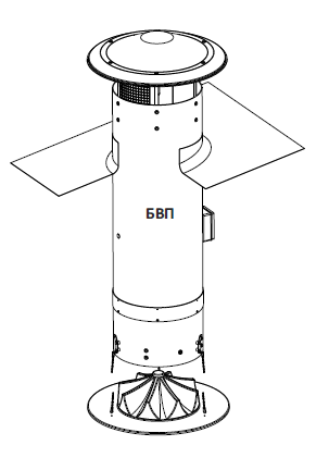 Башня вентиляционная БВП