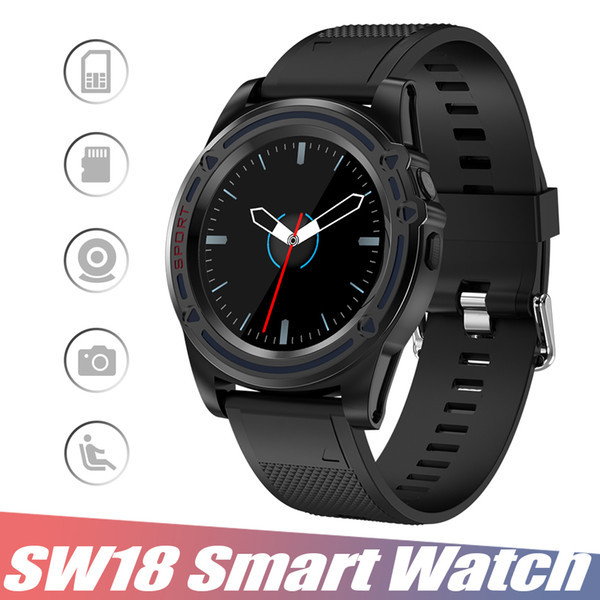 Смарт умные часы спортивные SW18 Smart Watch Phone GSM Звонки Напоминание Сон Монитор - фото 1 - id-p117181240