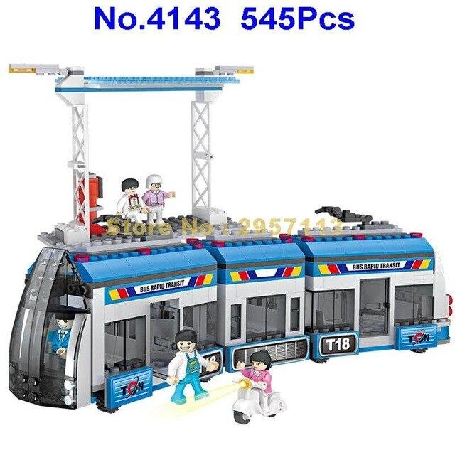 Конструктор аналог лего lego «Городской трамвай», 545 деталей - фото 2 - id-p117184453