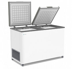 Морозильный ларь FROSTOR (Gellar) F 400 SD двойная глухая крышка (-18…-22C, 2 корзины 380 л)