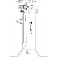 Фильтр воздушный для дыхания Vector FP-2 двухпостовой