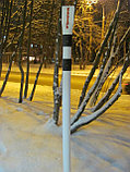 Столбик опознавательный для подземных газопроводов 110*4,0*2200 РБ, фото 5