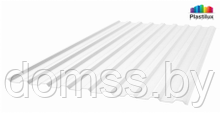 Профилированный поликарбонат МП-20 1,0 мм, волна 137,5/18мм, прозрачный PLASTILUX лист 1150*2000мм