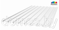 Профилированный поликарбонат МП-20 1,0 мм, волна 137,5/18мм, прозрачный PLASTILUX лист 1150*2000мм - фото 2 - id-p117215256