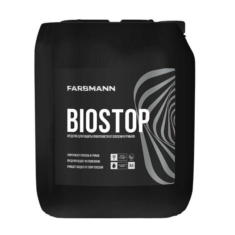 Biostop Farbmann (Биостоп Фарбманн) средство от плесени и грибков 2л.