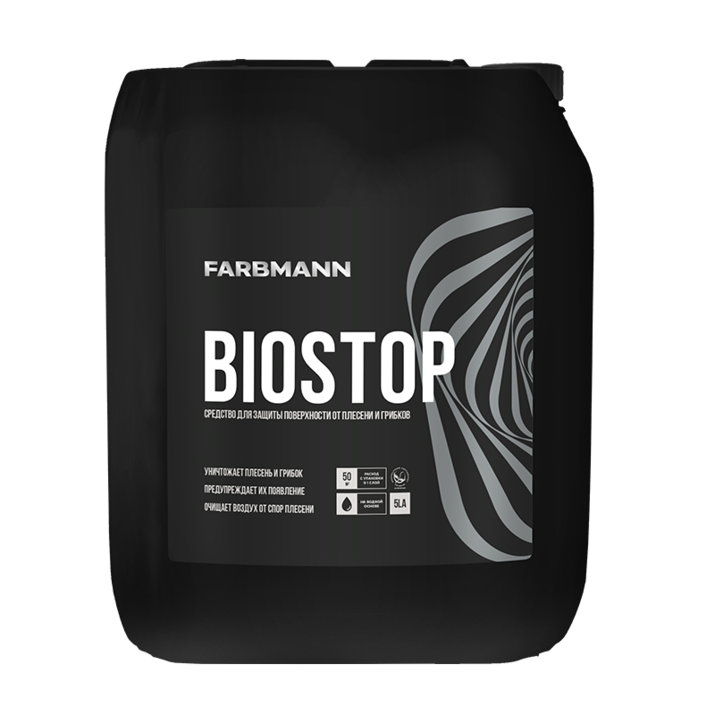 Biostop Farbmann (Биостоп Фарбманн) средство от плесени и грибков 2л. - фото 1 - id-p117218779