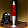 Лава лампа с блестками в сером корпусе 42 см Красная, фото 3